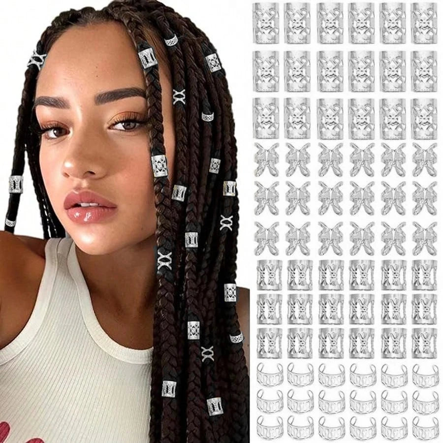 Anéis para Tranças 40PCS