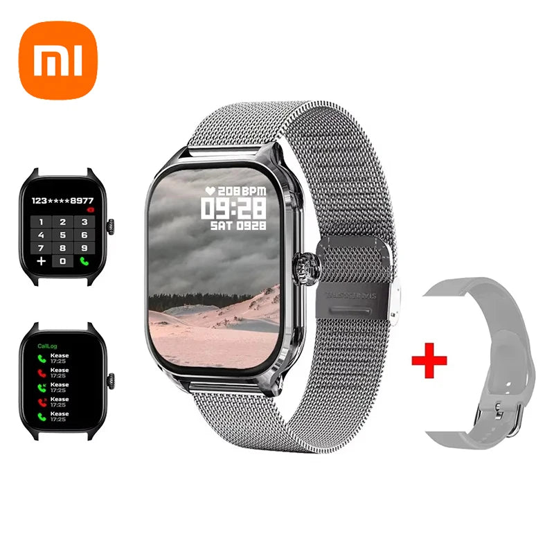 Xiaomi Smartwatch - Rastreamento de calorias, Frequência cardíaca, Monitorização de oxigénio, Relógio inteligente, Bluetooth