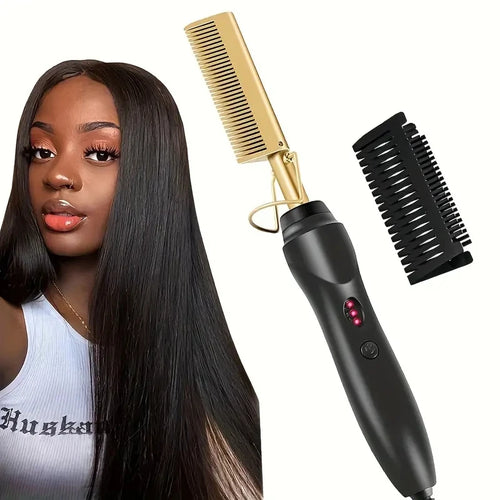 Escova Alisadora Elétrica para Cabelo
