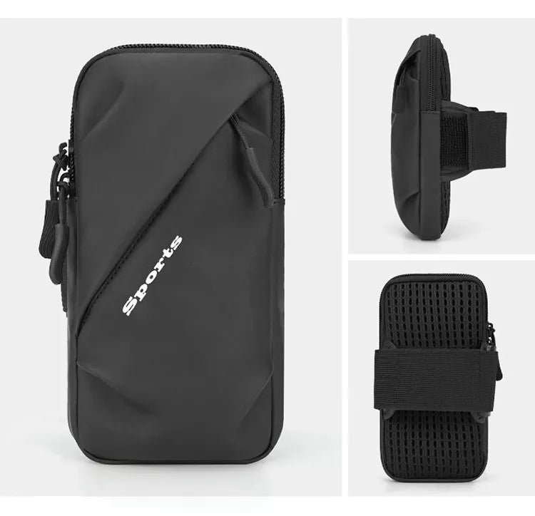Suporte para telemóvel para corrida, bolsa de corrida para iPhone, universal, impermeável, desportivo, braçadeira, bolsa de braço, acessório para corrida