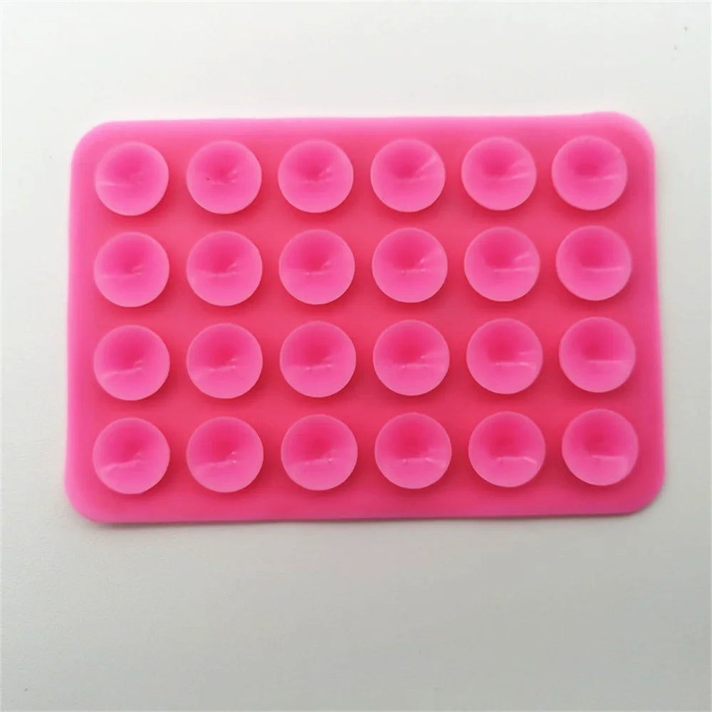 Ventosas de Silicone - Design portátil multifuncional não autocolante Operação simples Acessórios para telemóveis