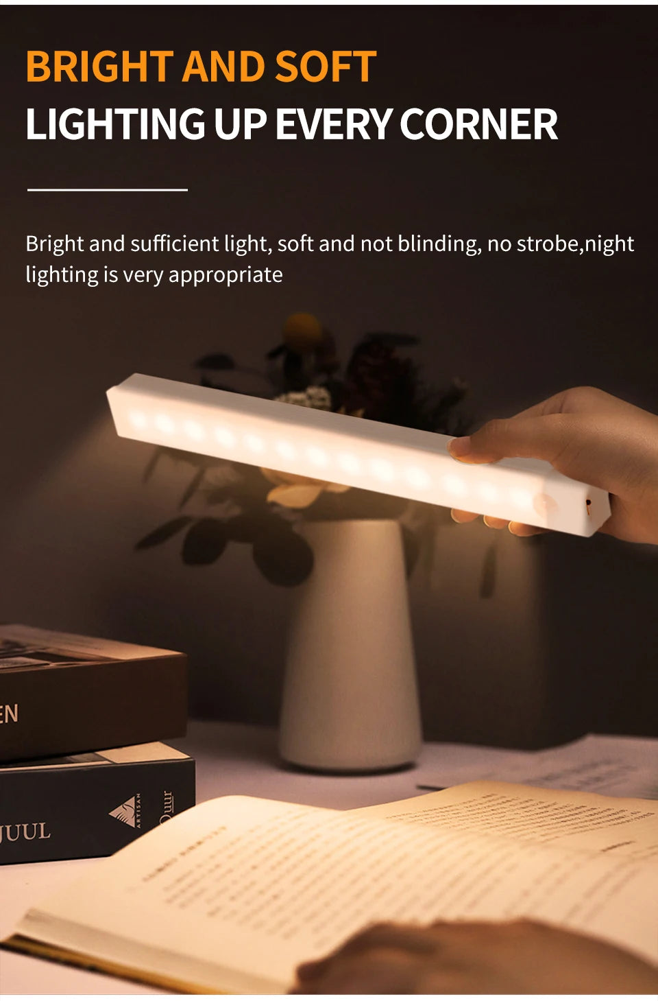 Luz LED com Sensor de Movimento