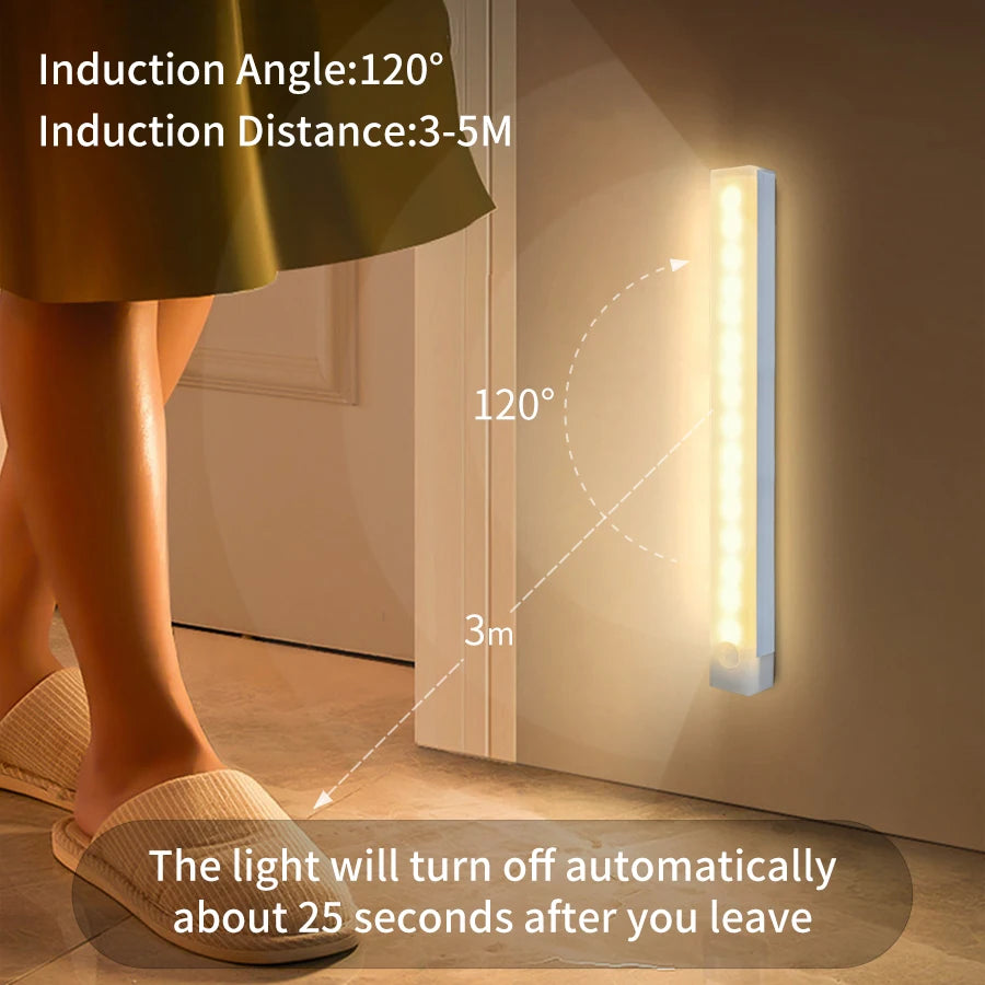 Luz LED com Sensor de Movimento