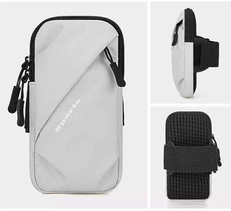 Suporte para telemóvel para corrida, bolsa de corrida para iPhone, universal, impermeável, desportivo, braçadeira, bolsa de braço, acessório para corrida