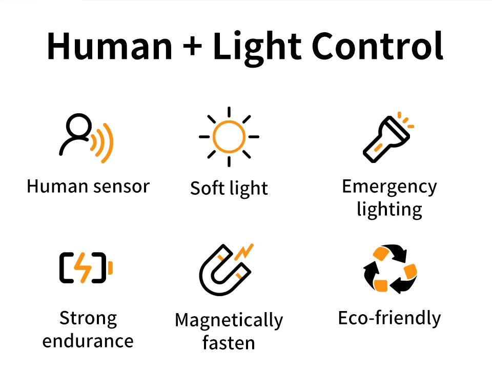 Luz LED com Sensor de Movimento