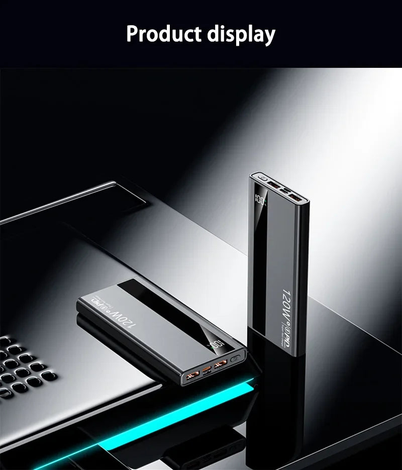 Power Bank Xiaomi 120W – 200000mAh de Pura Potência Portátil