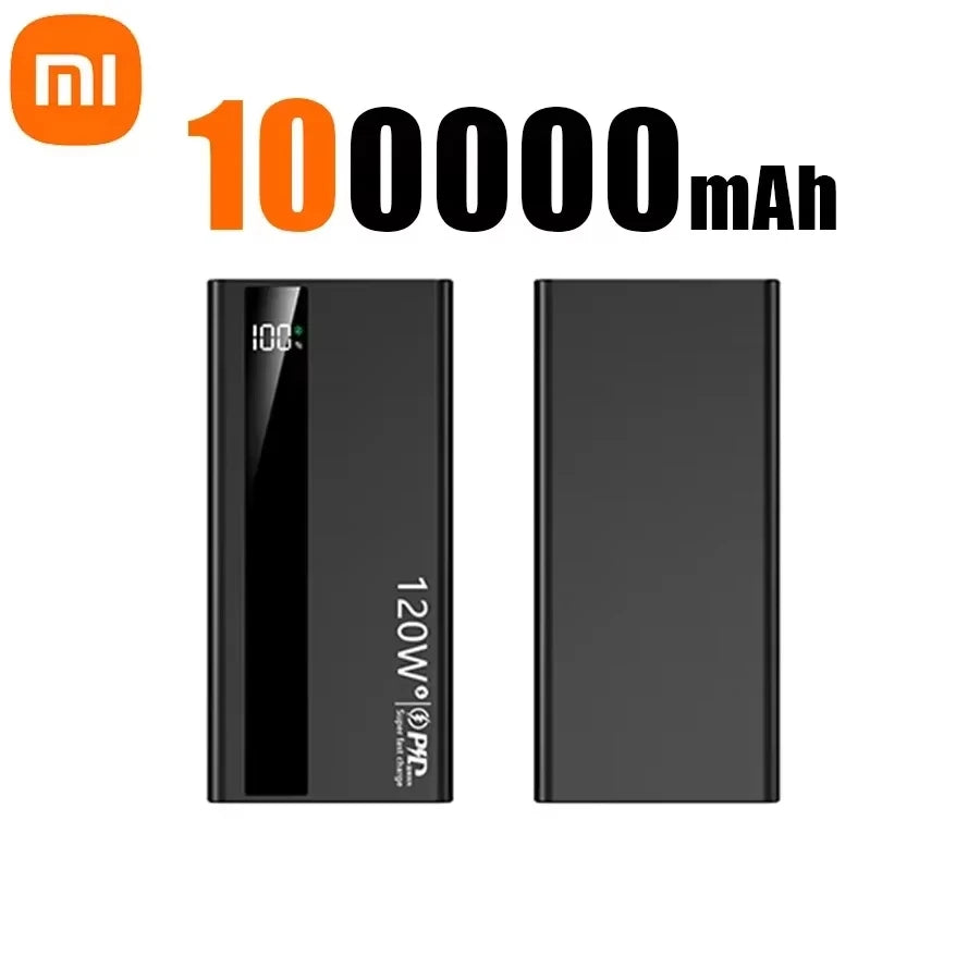 Power Bank Xiaomi 120W – 200000mAh de Pura Potência Portátil