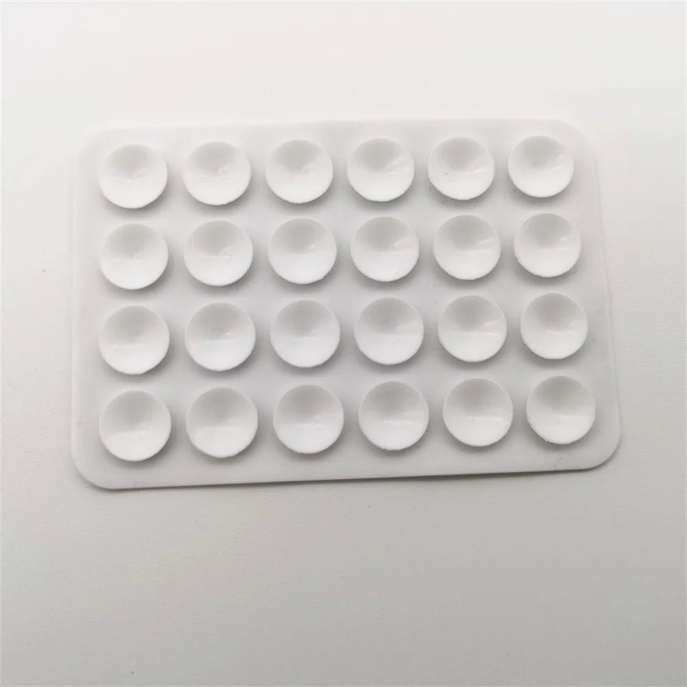 Ventosas de Silicone - Design portátil multifuncional não autocolante Operação simples Acessórios para telemóveis