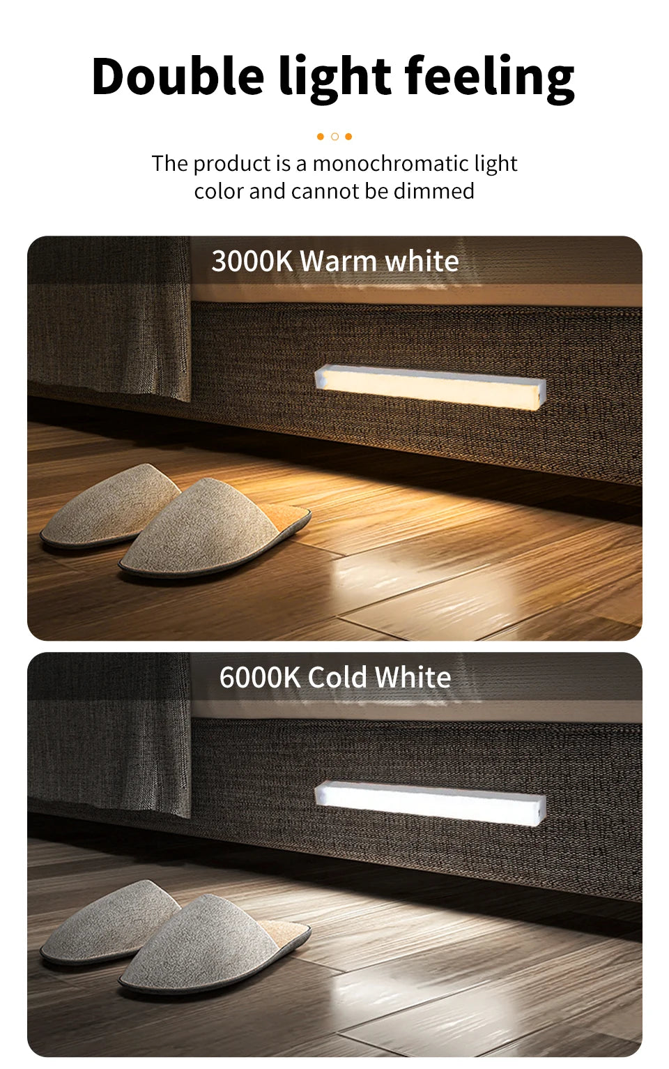 Luz LED com Sensor de Movimento