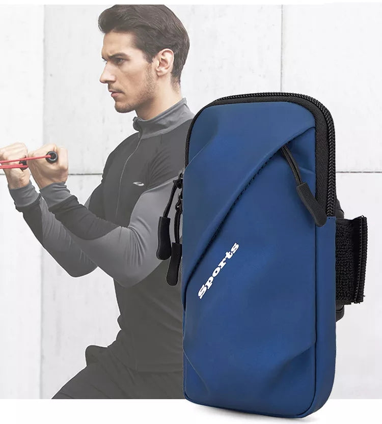 Suporte para telemóvel para corrida, bolsa de corrida para iPhone, universal, impermeável, desportivo, braçadeira, bolsa de braço, acessório para corrida