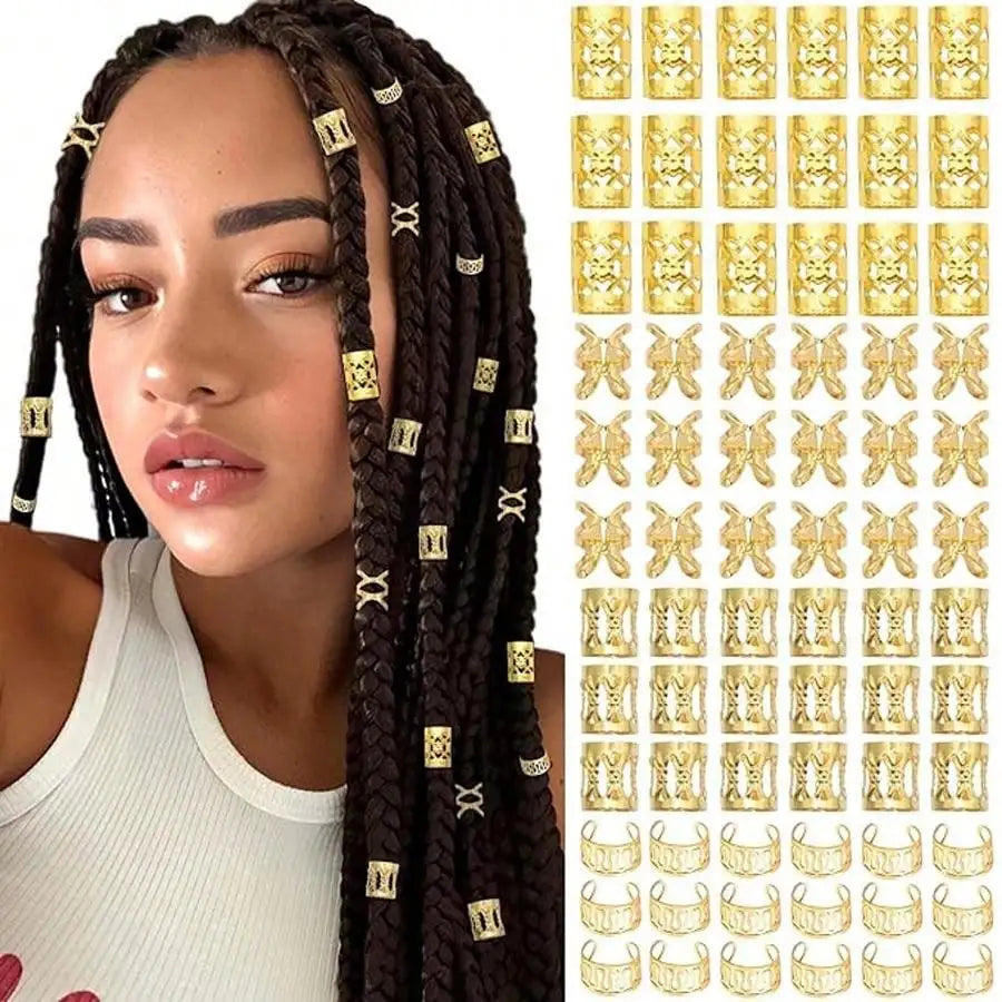 Anéis para Tranças 40PCS