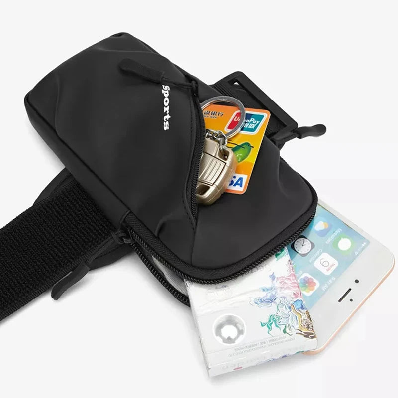 Suporte para telemóvel para corrida, bolsa de corrida para iPhone, universal, impermeável, desportivo, braçadeira, bolsa de braço, acessório para corrida