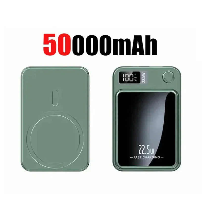 Power Bank Magnético Sem Fio 100000mAh