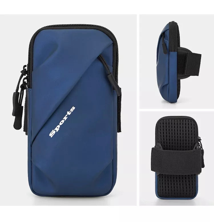 Suporte para telemóvel para corrida, bolsa de corrida para iPhone, universal, impermeável, desportivo, braçadeira, bolsa de braço, acessório para corrida