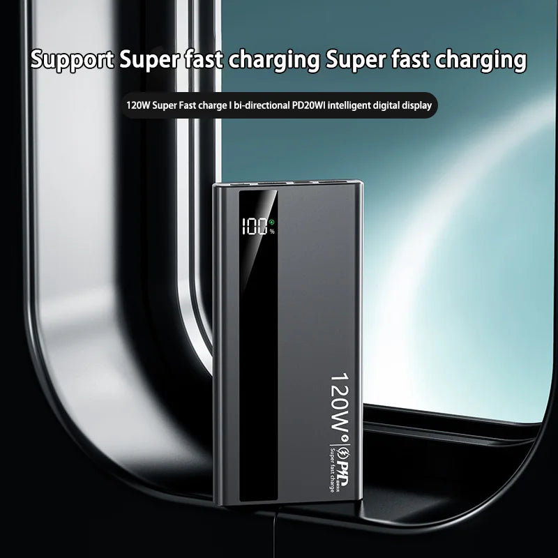 Power Bank Xiaomi 120W – 200000mAh de Pura Potência Portátil