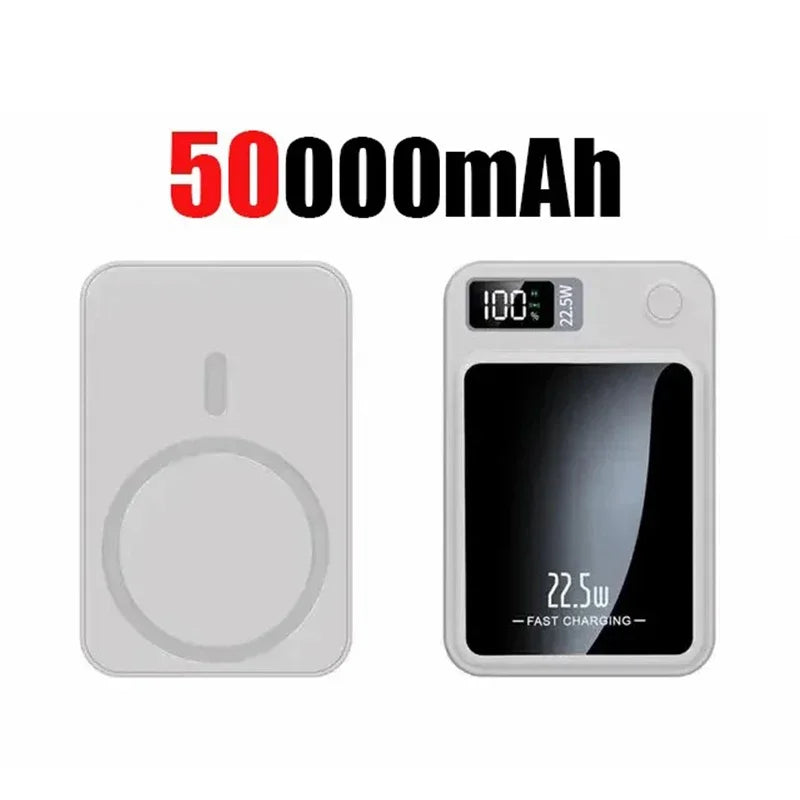 Power Bank Magnético Sem Fio 100000mAh