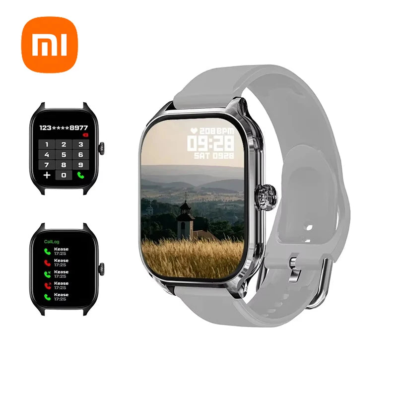 Xiaomi Smartwatch - Rastreamento de calorias, Frequência cardíaca, Monitorização de oxigénio, Relógio inteligente, Bluetooth
