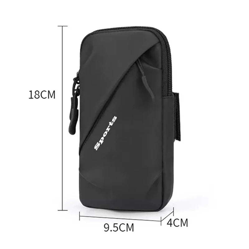 Suporte para telemóvel para corrida, bolsa de corrida para iPhone, universal, impermeável, desportivo, braçadeira, bolsa de braço, acessório para corrida