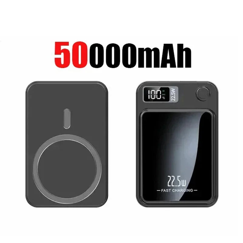 Power Bank Magnético Sem Fio 100000mAh