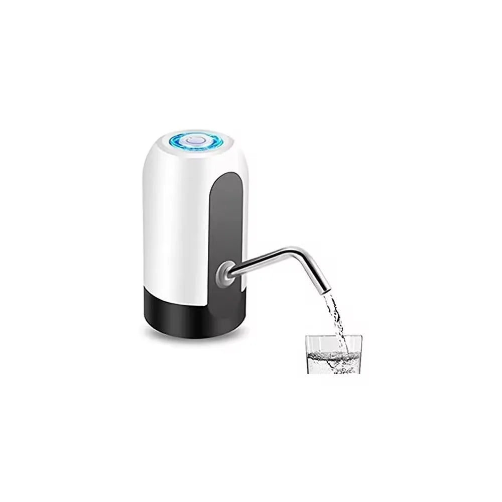 Bomba Elétrica Portátil Recarregável USB para Garrafões de Água